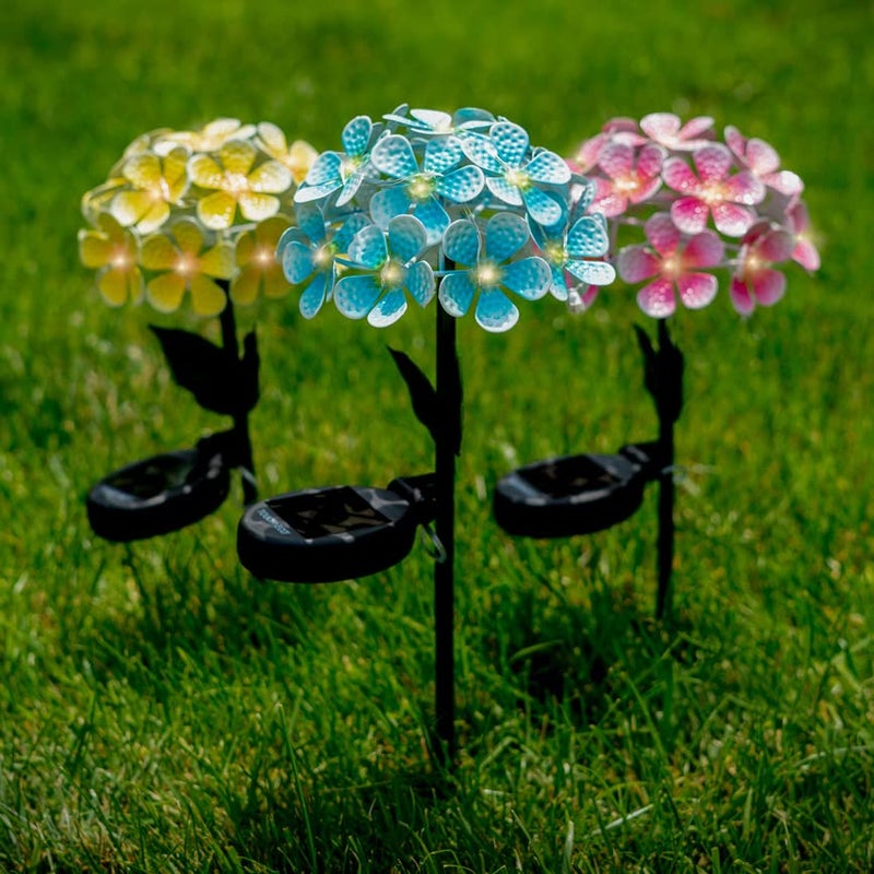Touch Of ECO Solar LED Metal Flower Stake Light - Perfect for Your Garden, Patio, Walkway, or Outdoor Living Area - Includes 1 Flower Light - Image 5